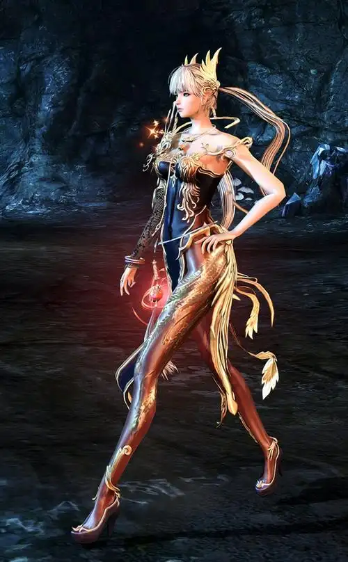 剑灵美图第48期黑色妖姬御姐风