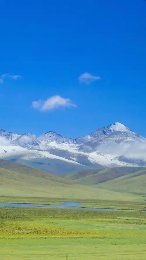 清新秀丽草原自然风光