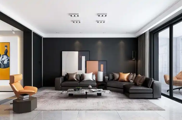 生活所需的格调 艺术涂料简约电视背景墙