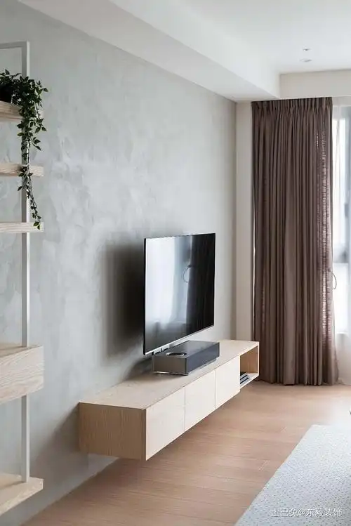 客厅电视背景墙现代简约客厅设计图片赏析