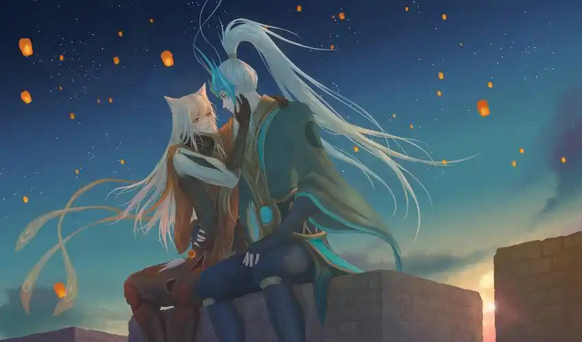 王者荣耀铠和守约cp图车高清无水印完整全图展示