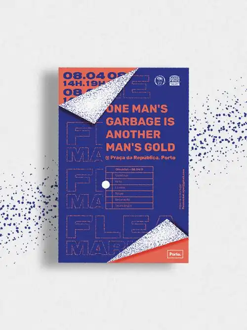 fleamarket跳蚤市场海报设计