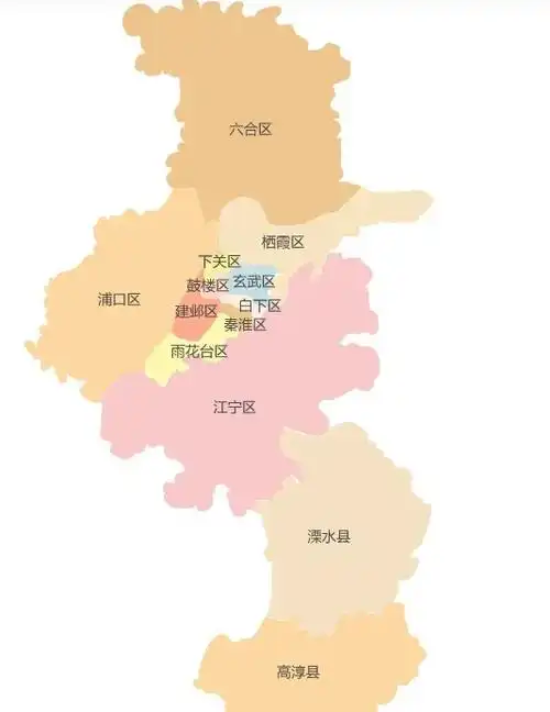 七普南京市各区常住人口:位居第一的是江宁区