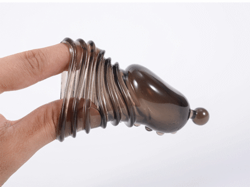 男用狼牙套加长加粗延时水晶套成人情趣用品外贸批发