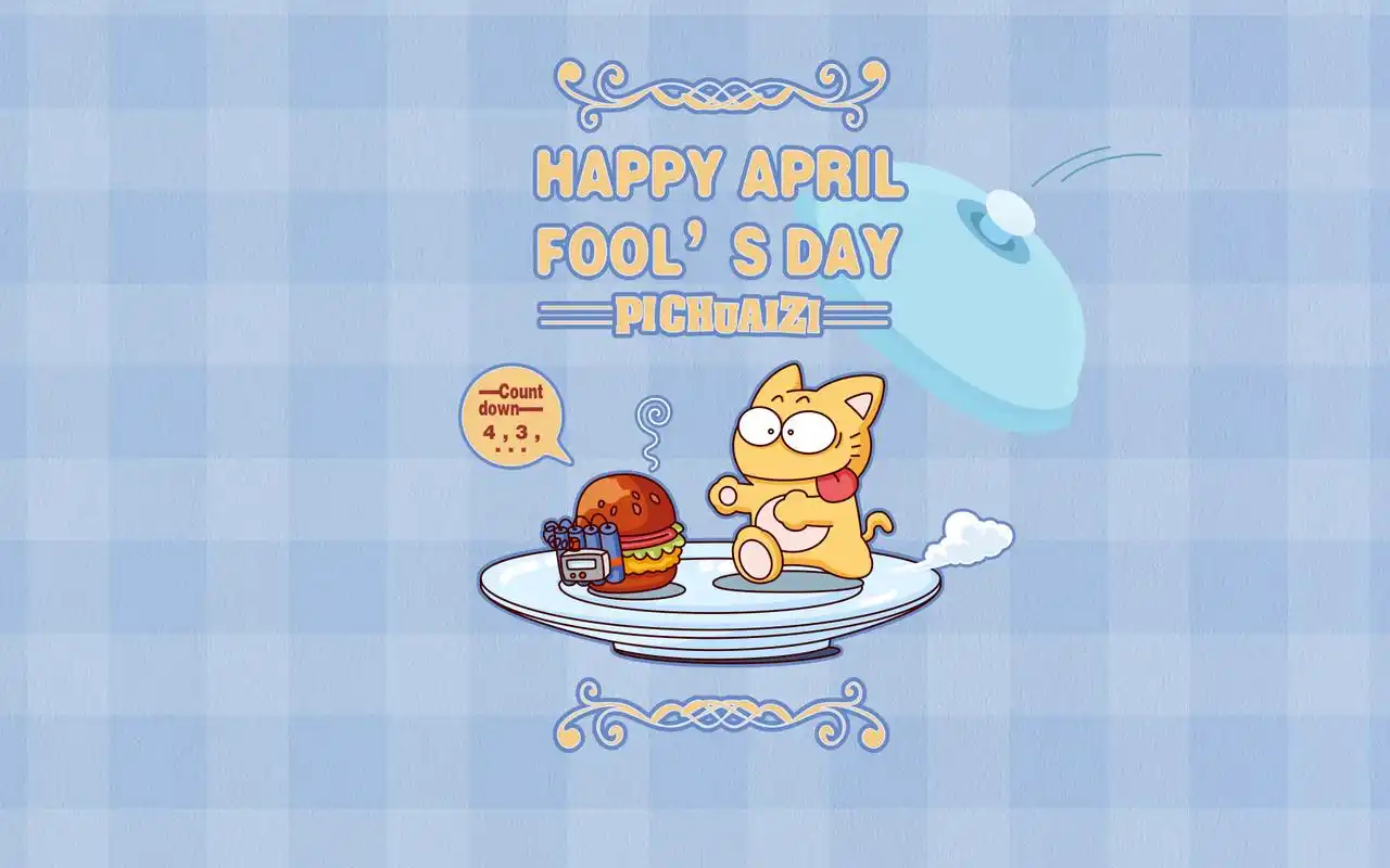 愚人节卡通动漫高清桌面壁纸