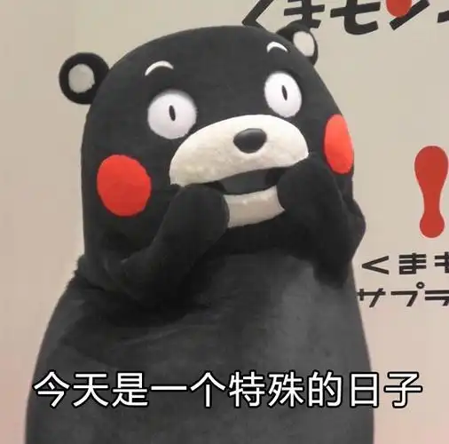 幽默搞笑表情包之熊本熊鹿晗的第一场演唱会