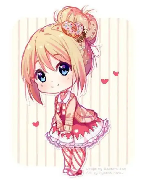 可爱少女动漫图片二次元q版女生头像漫画q萌萝莉壁纸图片