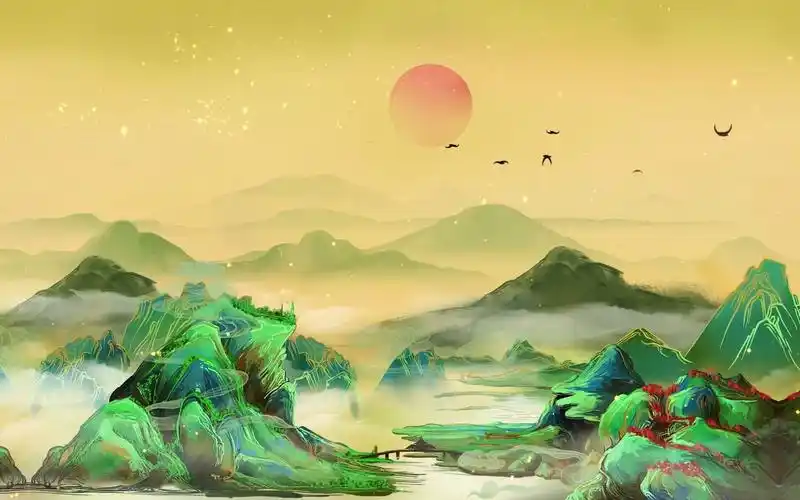 汉唐古典舞《洛水佼人》古风音乐背景视频画面