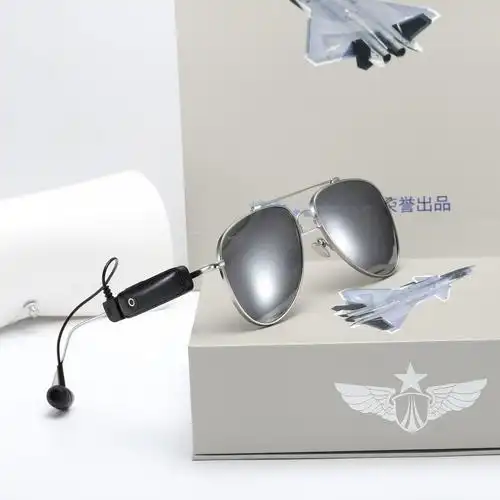 歼-20太阳镜墨镜蓝牙耳机纪念款眼镜j20飞行员男女户外偏光男女士