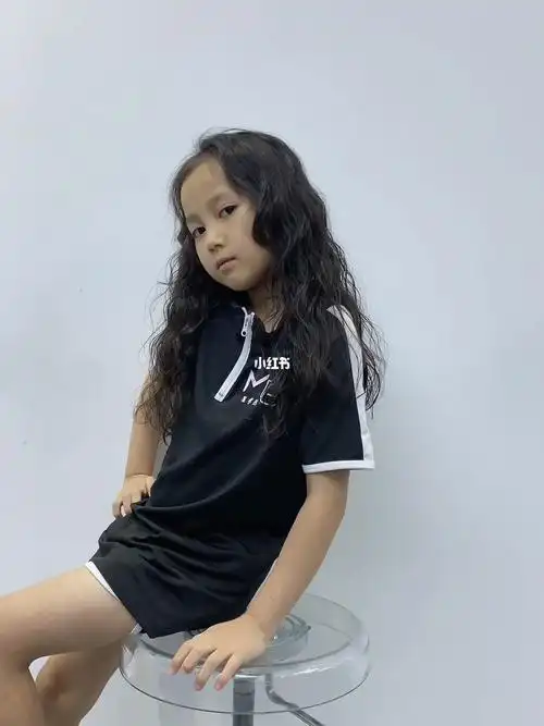 宝宝烫羊毛卷也太好看了烫发