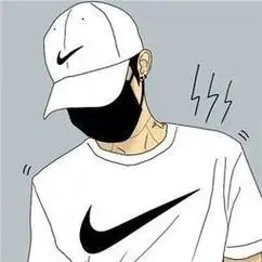 2021最潮男生动漫头像超酷欧美风戴帽子不露脸男动漫头像