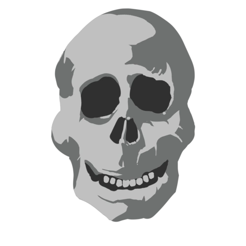 骷髅手绘图片大全