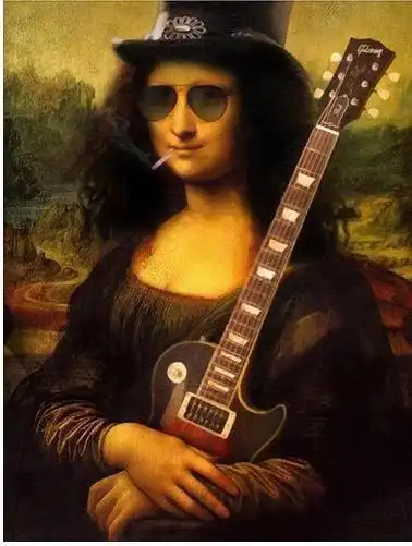 世界名画蒙娜丽莎这么恶搞简直要被气活过来