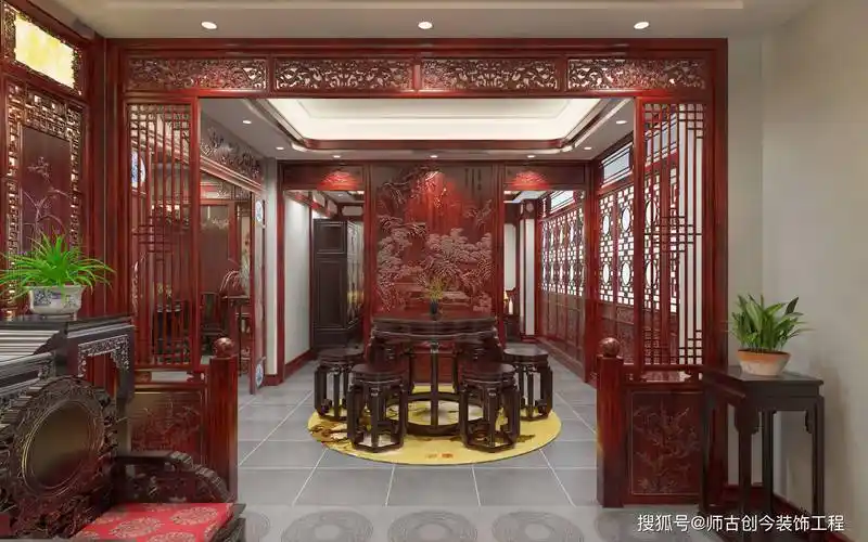 于是我们就细化为宫廷中式,传统中式,新中式,现代中式,当代中式(轻奢