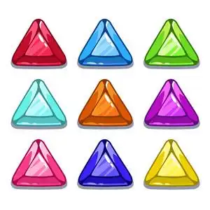 三角形卡通图片