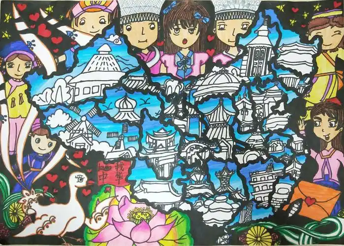 2018"美丽中国"少儿手绘地图大赛获奖揭晓