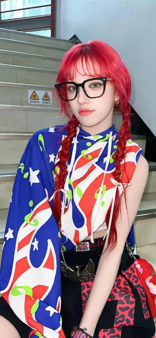 宋雨琦红发壁纸92957815