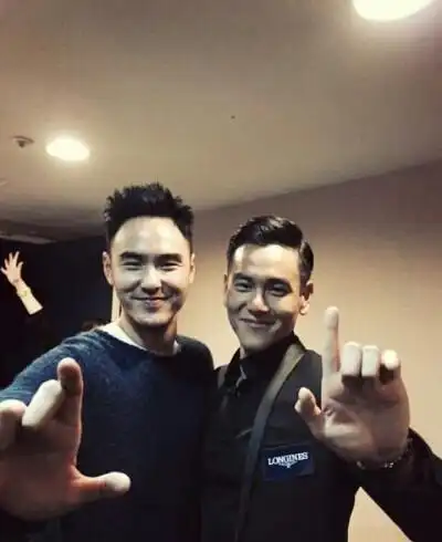 阮经天 彭于晏 其实挺有夫妻相的 喜欢的类型