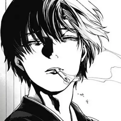 贰迟 超酷黑白漫二次元男头_卡通动漫头像_我要个性网