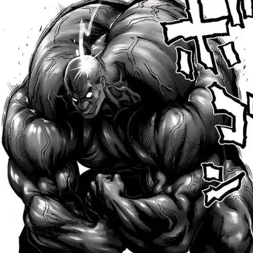 一拳超人:s级英雄超合金黑光完美碾压,饿狼突破怪人限制器觉醒