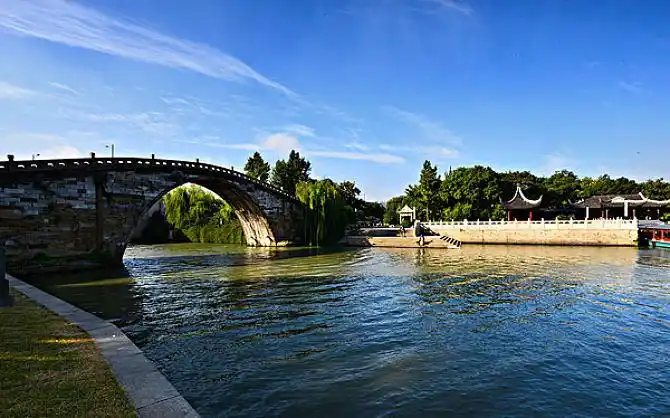 苏州觅渡桥风光