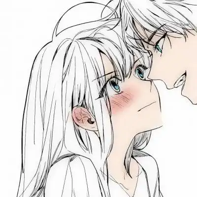 情侣头像动漫一对,情头很多但我相信你会选这样的