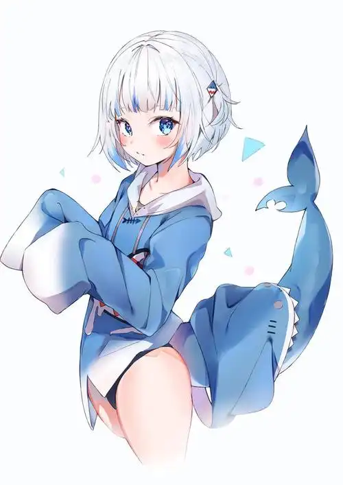 shorthair女生短发鲨鱼娘