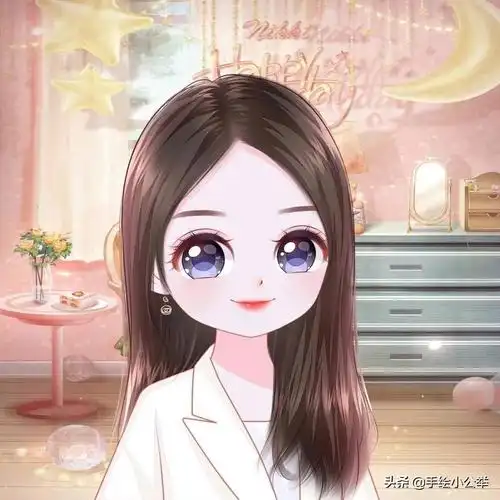 换个头像吧,俏皮可爱卡通头像,实在招人喜欢,大眼睛丸子头漂亮