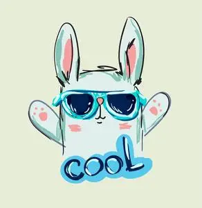 兔子文字符号图片