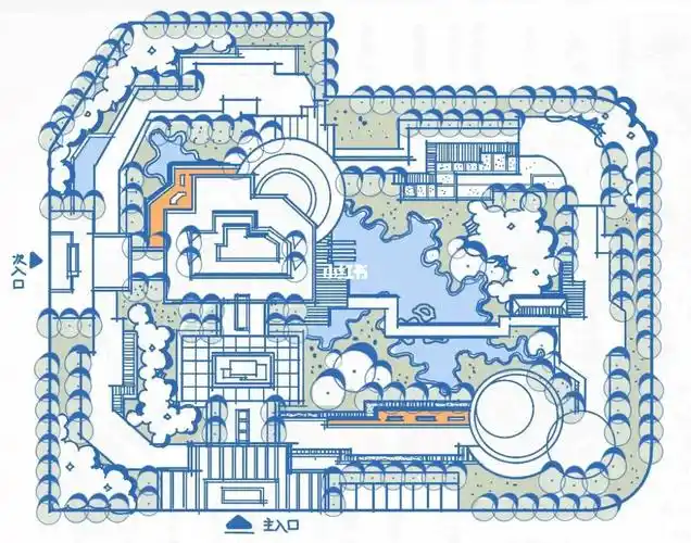 注意形式～#绿地景观  #公园景观设计  #校园薯  #知识薯  #景观快题