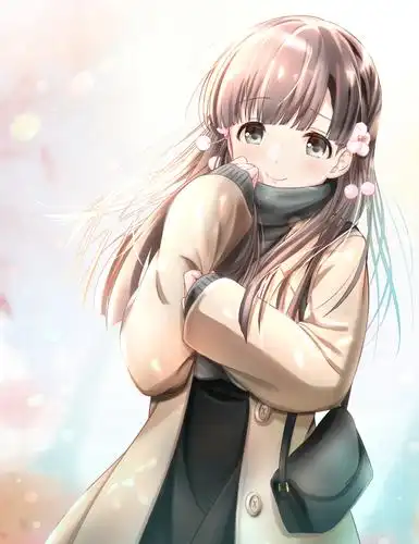 日本次元动漫灰姑娘"小早川纱枝"的精美插画壁纸,喜欢的就收藏