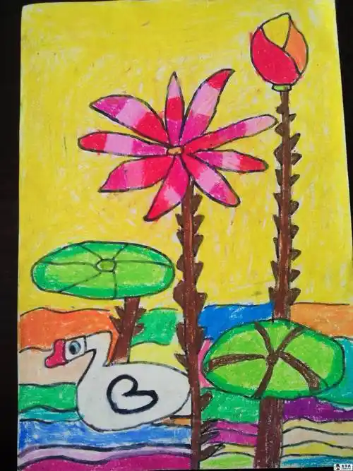 简单易学的水彩画小学生简单易学水彩画图片