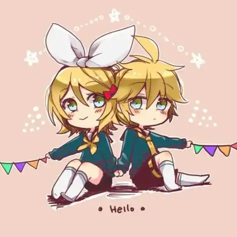 二次元动漫姐弟头像 动漫头像图片大全 -【爱个性】