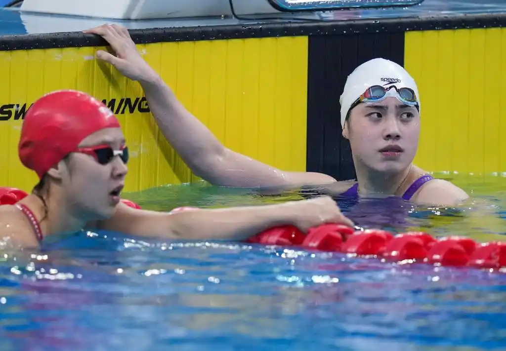 游泳——全国冠军赛:张雨霏获女子200米蝶泳冠军