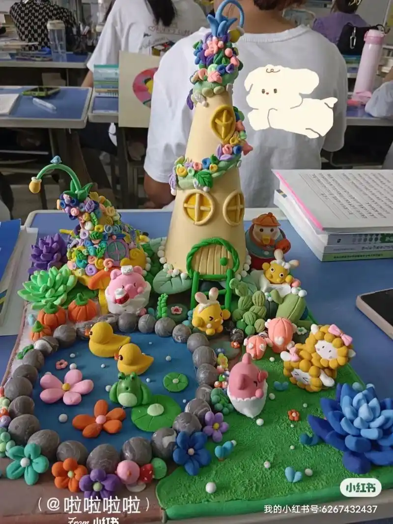 粘土作品 超轻粘土作品 超轻粘土作品 细节图来咯   原创: