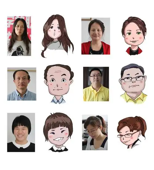 原创作品:真人变卡通