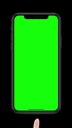 8组女性手势触控演示iphone手机绿幕视频素材