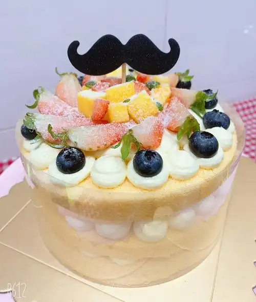 水果裸蛋糕小清新蛋糕生日蛋糕低糖蛋糕