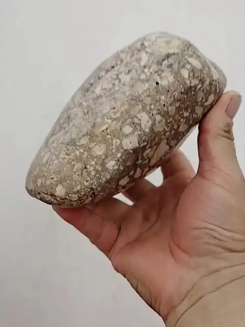 家乡的奇石超级定向古角砾岩月球陨石