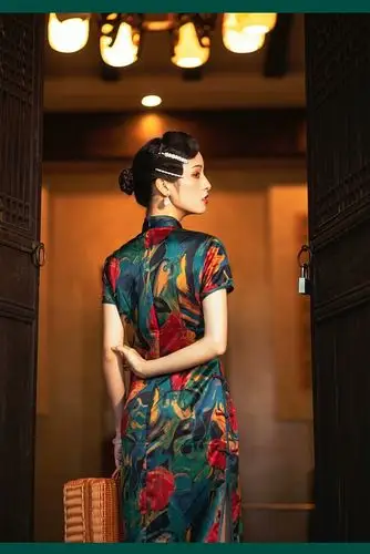 民国风情怀旧复古旗袍