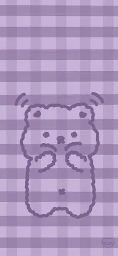 紫色少女心卡通