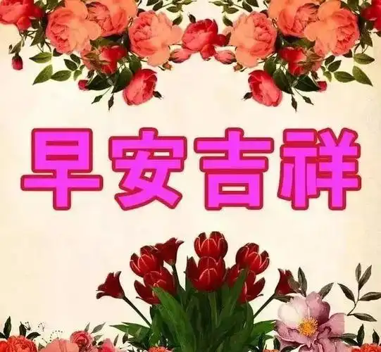 新版早安动态表情图片免打字朋友圈最美早上好祝福语简短