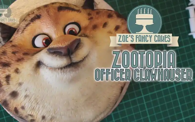 【翻糖】超逼真!疯狂动物园超萌豹警官!