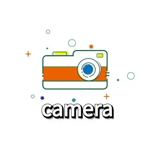 手绘相机logo                      图怪兽logo设计频道提供《手绘