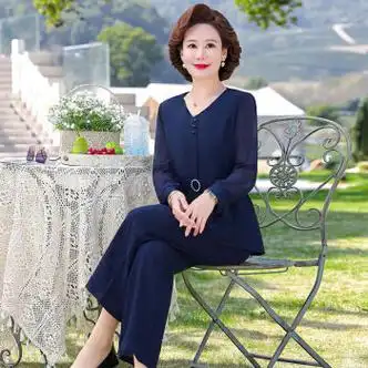 中老年女装>斌奇>斌奇50岁女人穿的秋季衣服套装秋天5060岁运动高档中