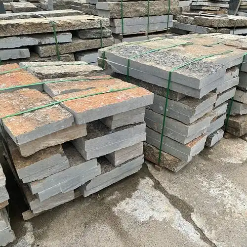 定制花岗岩老石板 民间老石板 做旧老石板批发