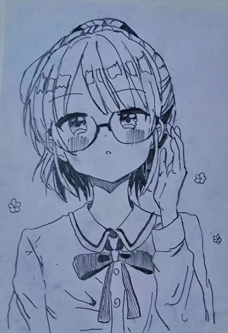 #二次元 #手绘 #铅笔画 #杂图 - 抖音