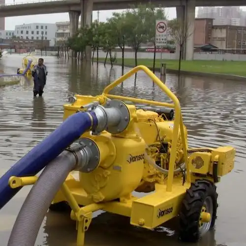 井点降水自吸泵 9米吸程真空辅助自吸泵  柴油机井点降水泵