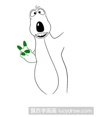 简笔画教程:教你画倒霉熊