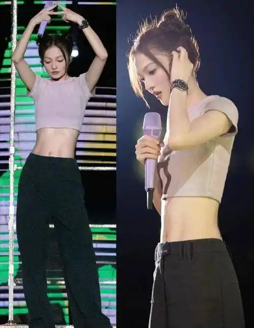 原创42张韶涵穿瑜伽裤唱歌身材火辣皮肤紧致如少女